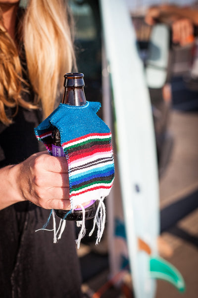 Mini Mexican Poncho for your Beer Bottle