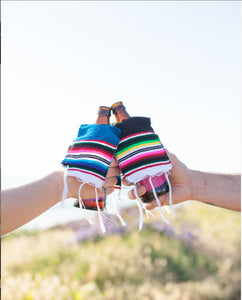 Mini Mexican Poncho for your Beer Bottle