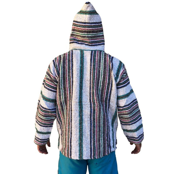 Baja Hooded Jacket: Multicoloured Light Brown - Baja Hoodie