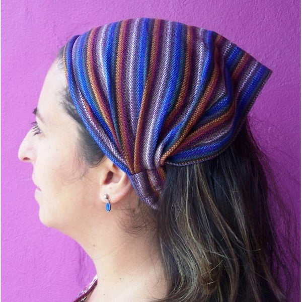 Handwoven Hairband Made in Ecuador - Colours of Mexico