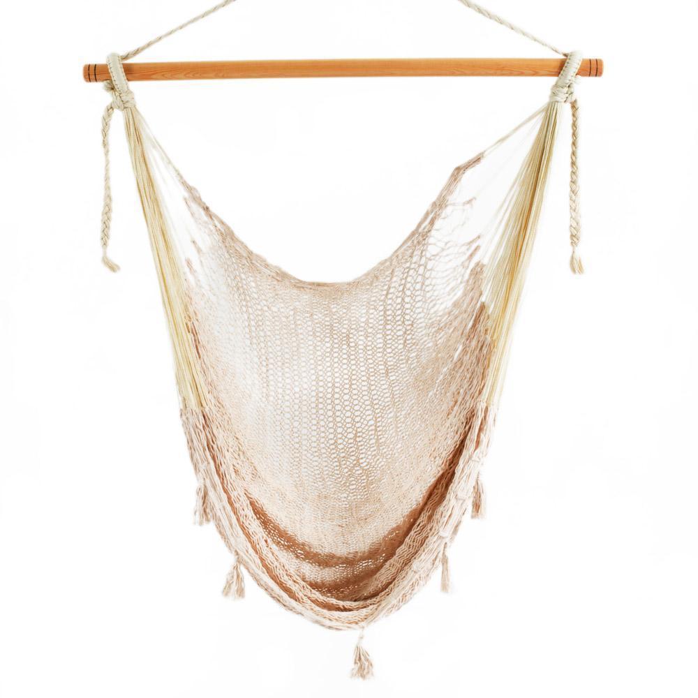 Mexican Hammock Chair - Off White-Mexican Hammock-Large-Hammock Heaven