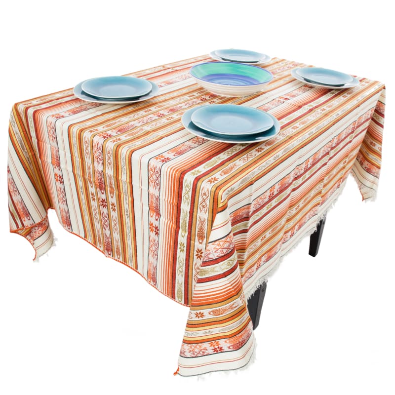 Otovalo Inca Tablecloth - Golden | 1.90m x 1.5m - tablecloth